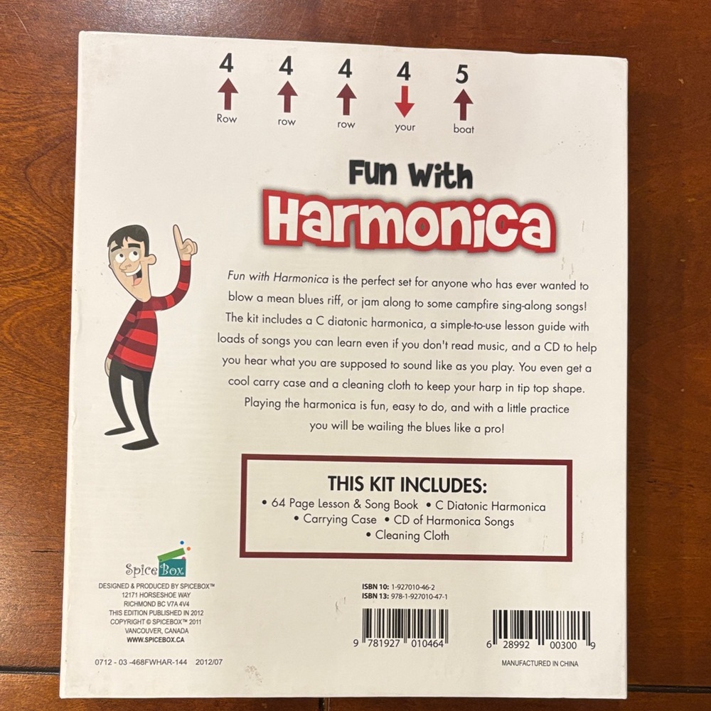 Fun With Harmonica Learning Kit - Black - Picture 7 of 7